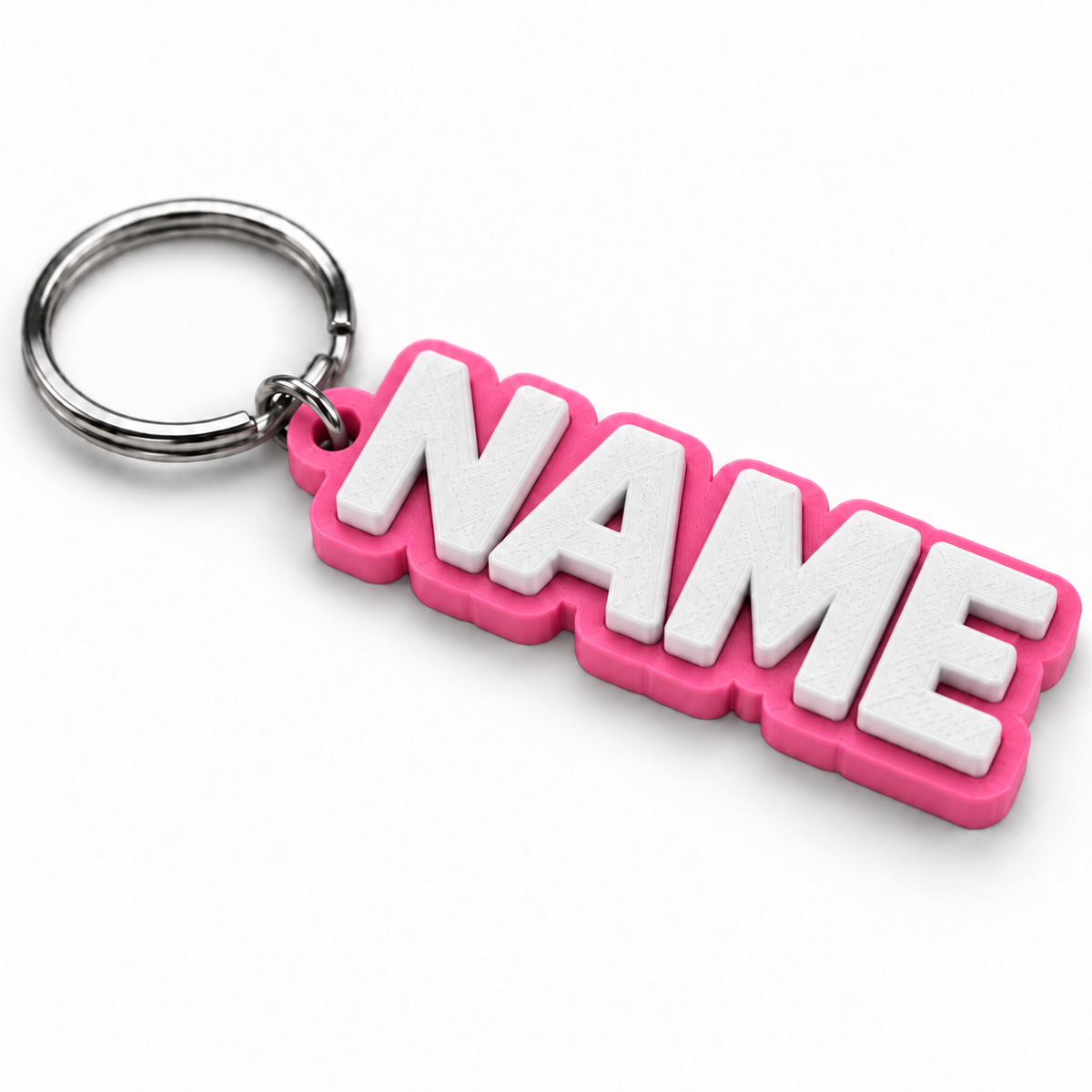 Custom 3D Printed Keychain